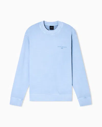 Armani Exchange Sweatshirts Without Hood In Blue