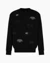 Armani Exchange Sweatshirts Without Hood In Black