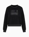 Armani Exchange Sweatshirts Without Hood In Black