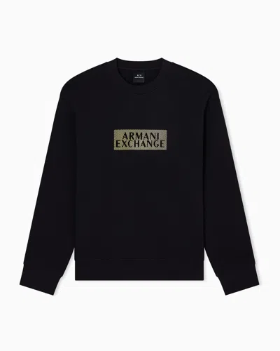 Armani Exchange Sweatshirts Without Hood In Black