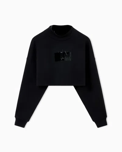 Armani Exchange Sweatshirts Without Hood In Black