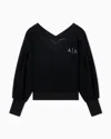 Armani Exchange Sweatshirts Without Hood In Black