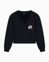 Armani Exchange Sweatshirts Without Hood In Black