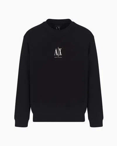 Armani Exchange Sweatshirts Without Hood In Black
