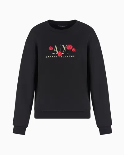 Armani Exchange Sweatshirts Without Hood In Black