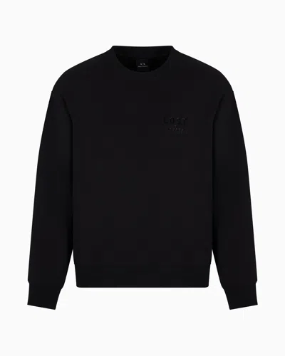 Armani Exchange Sweatshirts Without Hood In Black