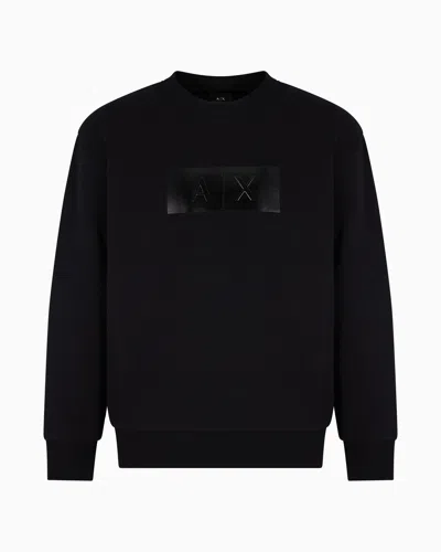 Armani Exchange Sweatshirts Without Hood In Black