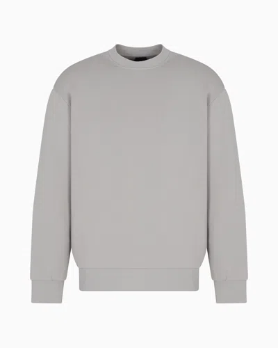 Armani Exchange Sweatshirts Without Hood In Grey