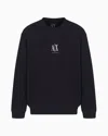 Armani Exchange Sweatshirts Without Hood In Navy Blue