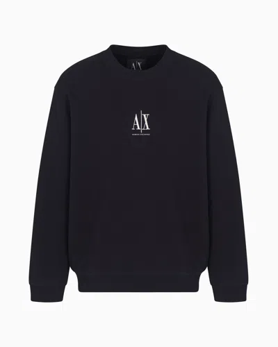 Armani Exchange Sweatshirts Without Hood In Black