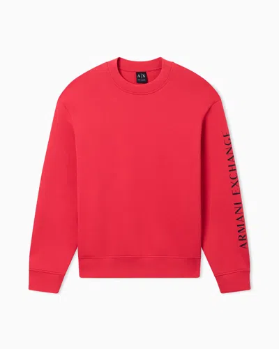 Armani Exchange Sweatshirts Without Hood In Red