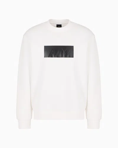 Armani Exchange Sweatshirts Without Hood In White