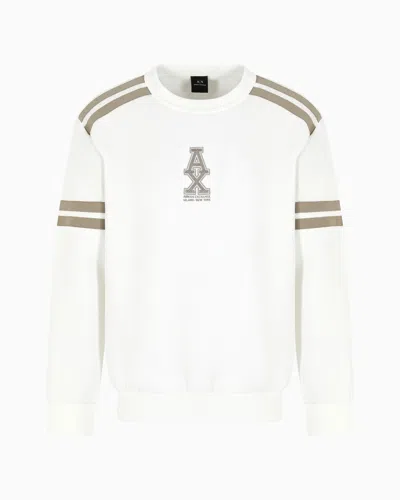 Armani Exchange Sweatshirts Without Hood In White