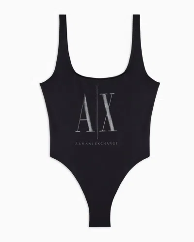 Armani Exchange Swimsuits In Black