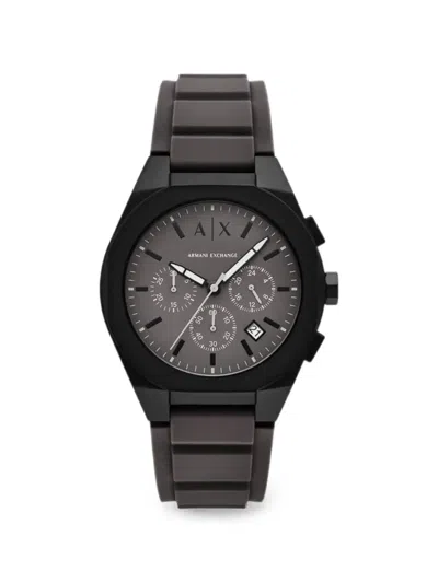 Armani Exchange Sync Chronograph Watch In Brown