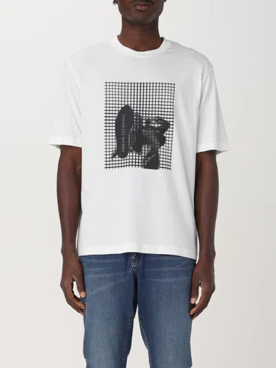 Armani Exchange T-shirt  Men Color Beige
