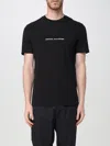 Armani Exchange Regular Fit T-shirts In Black