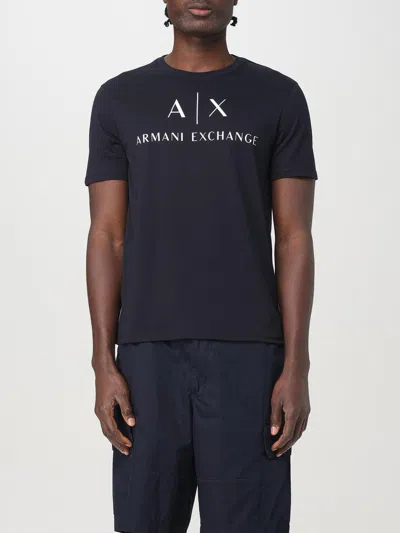 Armani Exchange T-shirt  Men Color Blue