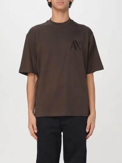 Armani Exchange T-shirt  Herren Farbe Braun