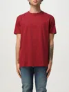 Armani Exchange T-shirt  Men Color Burgundy In Red