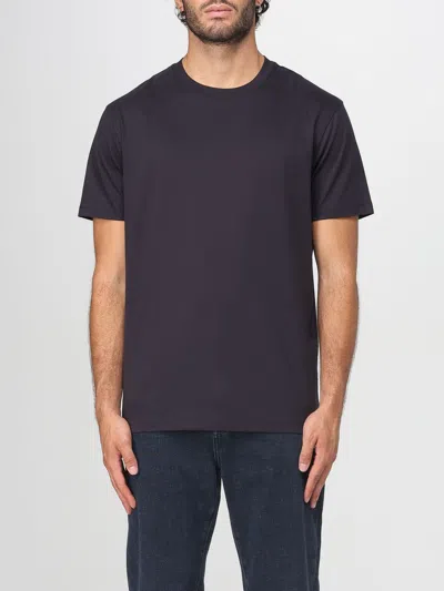 Armani Exchange T-shirt  Men Color Navy In Black