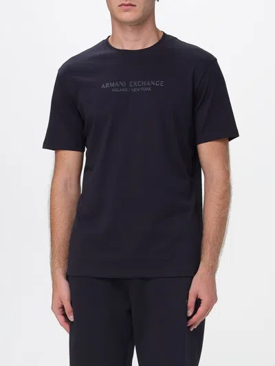Armani Exchange T-shirt  Men Color Navy In Blue