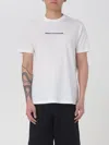 Armani Exchange T Shirts And Polos Beige In White