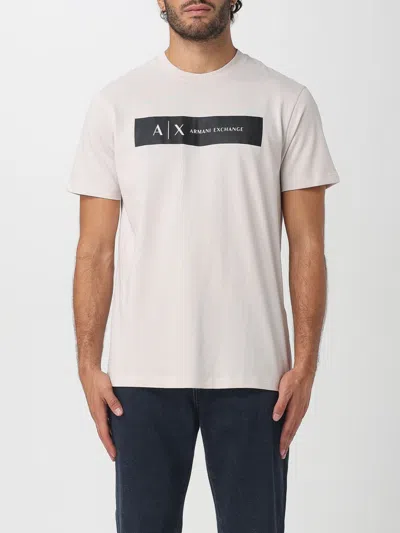 ARMANI EXCHANGE T-SHIRT ARMANI EXCHANGE MEN COLOR YELLOW CREAM,431288090