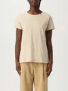Armani Exchange T-shirt  Woman Color Beige In Neutral
