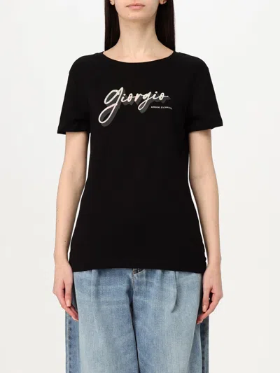 ARMANI EXCHANGE T-SHIRT ARMANI EXCHANGE WOMAN COLOR BLACK,422136002