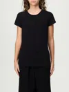 Armani Exchange T-shirt  Woman Color Black In Black