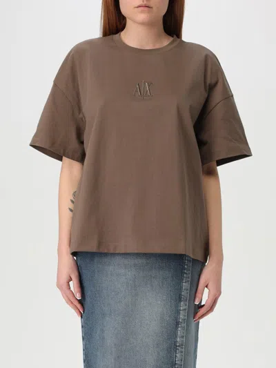Armani Exchange T-shirt  Woman Color Green