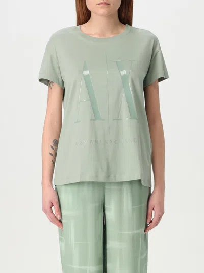 Armani Exchange T-shirt  Woman Color Green