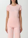 Armani Exchange T-shirt  Woman In Pink