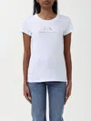 Armani Exchange Slim Fit T-shirts In White