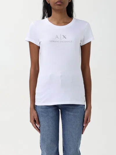 ARMANI EXCHANGE T-SHIRT ARMANI EXCHANGE WOMAN COLOR WHITE,G72229001