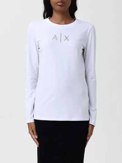 ARMANI EXCHANGE T恤 ARMANI EXCHANGE 女士 颜色 白色,431412001