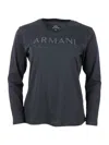 Armani Exchange T-shirts And Polos In Black