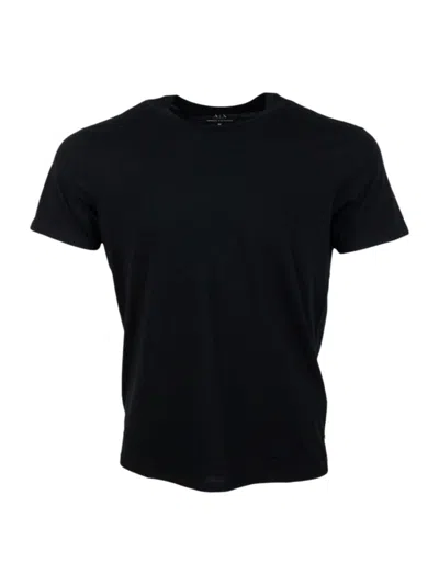 Armani Exchange T-shirt In Black