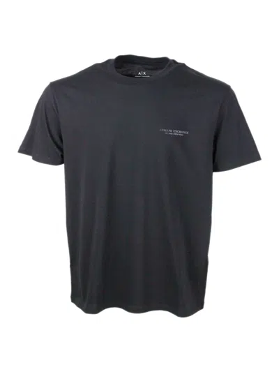 Armani Exchange T-shirt In Black