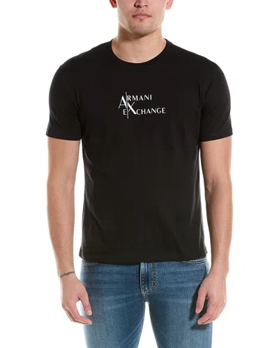 Armani Exchange T-shirt In Black