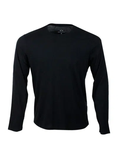 Armani Exchange T-shirt In Black