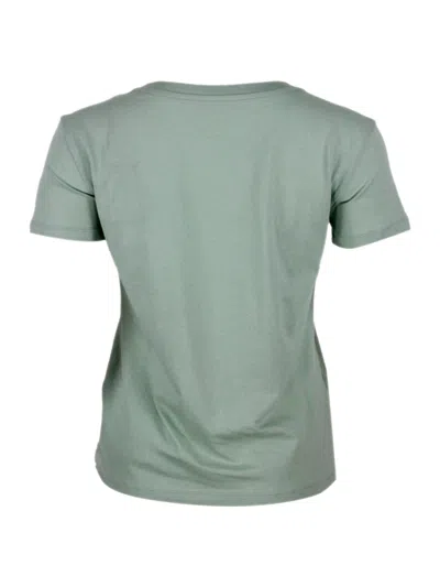 Armani Exchange T-shirt In Green