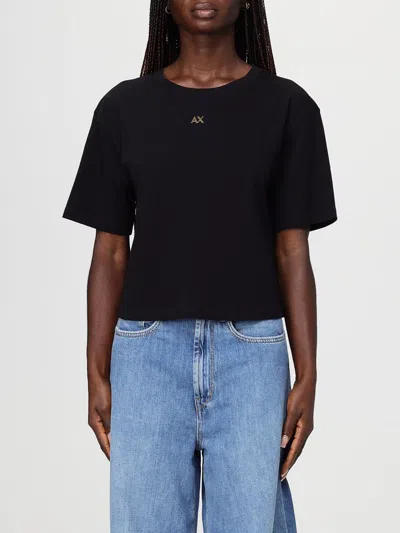 Armani Exchange T-shirt Woman  In Black