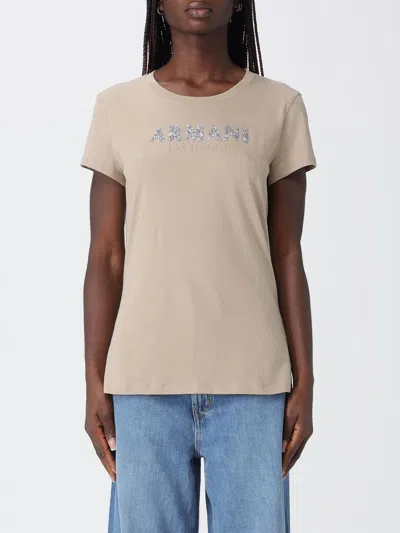 Armani Exchange T-shirt Woman  In Neutral