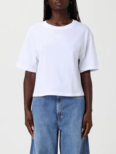 Armani Exchange T-shirt Woman  In White