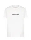 Armani Exchange T Shirts And Polos Beige In White