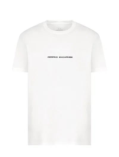 Armani Exchange T Shirts And Polos Beige In White