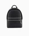 Armani Exchange Technical Fabric Backpack In Black