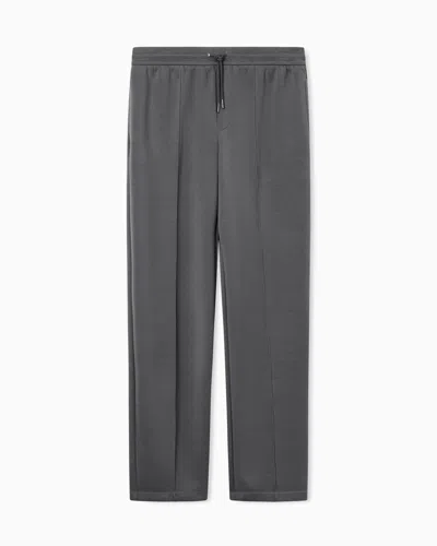 Armani Exchange Technical Fabric Jogger Pants In Gray
